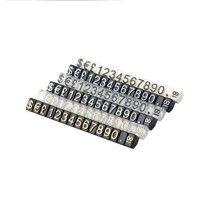 5×3mm ABS jewellery cube display - front view